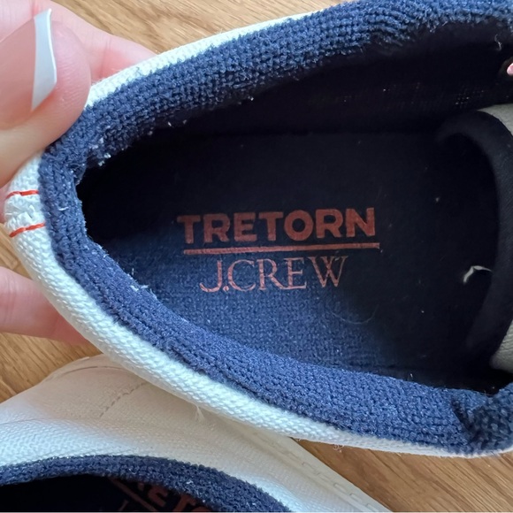 Tretorn J Crew blue and orange sneakers size 8 - Picture 7 of 7